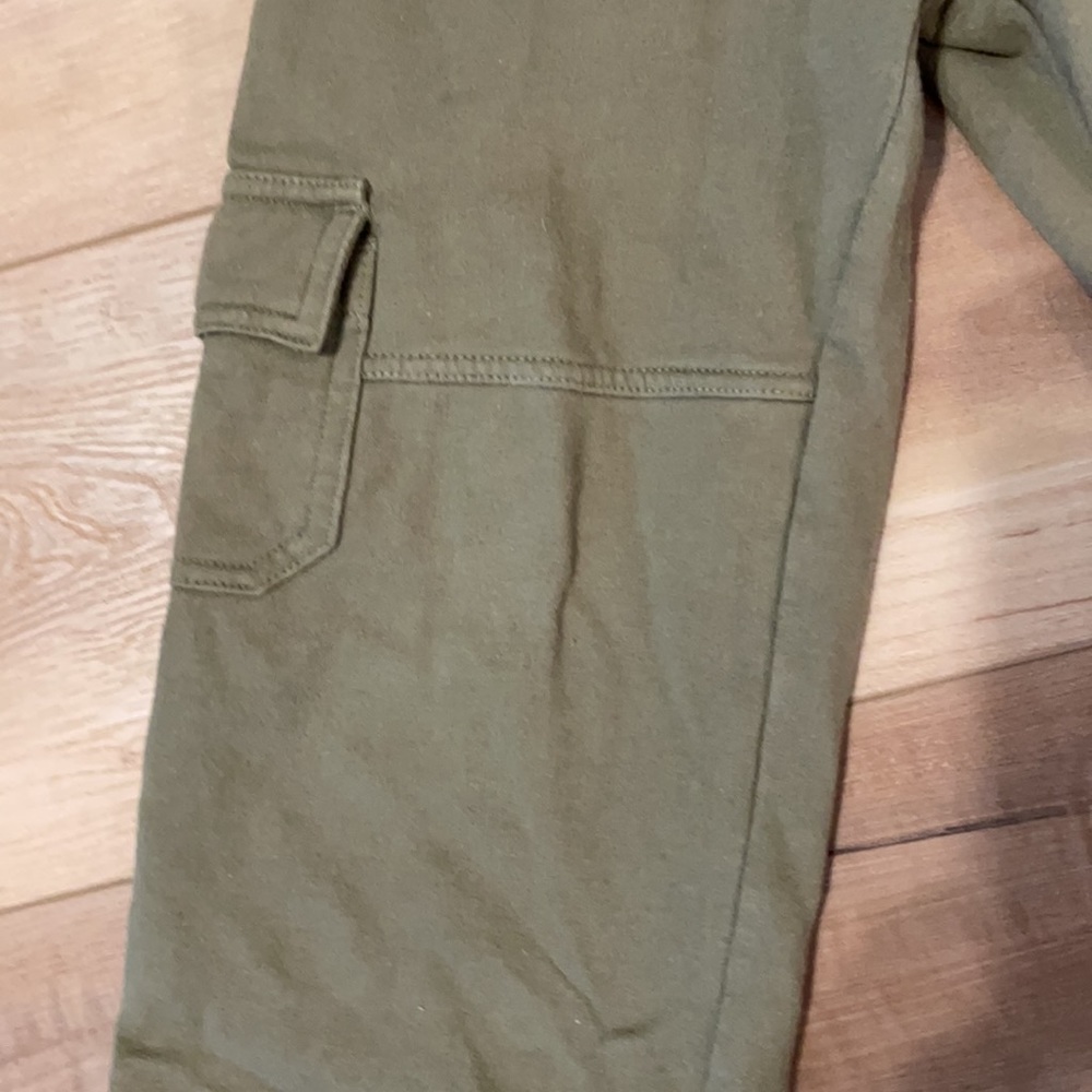 Gymboree cargo sweatpants green joggers twin preschool boys size 4 - Picture 4 of 16
